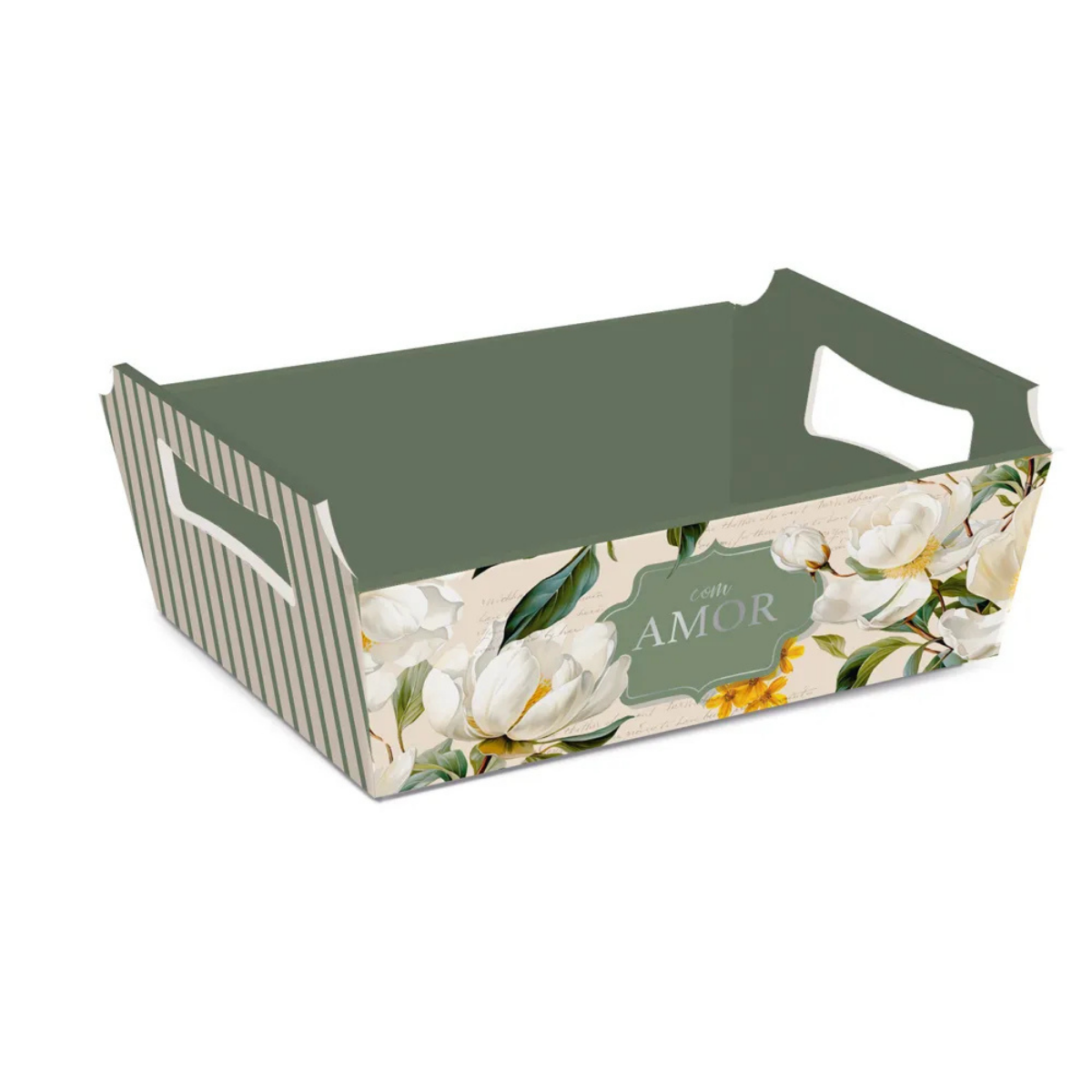 CESTA CARTAO MG VALENTINA 27X18,5X9,5