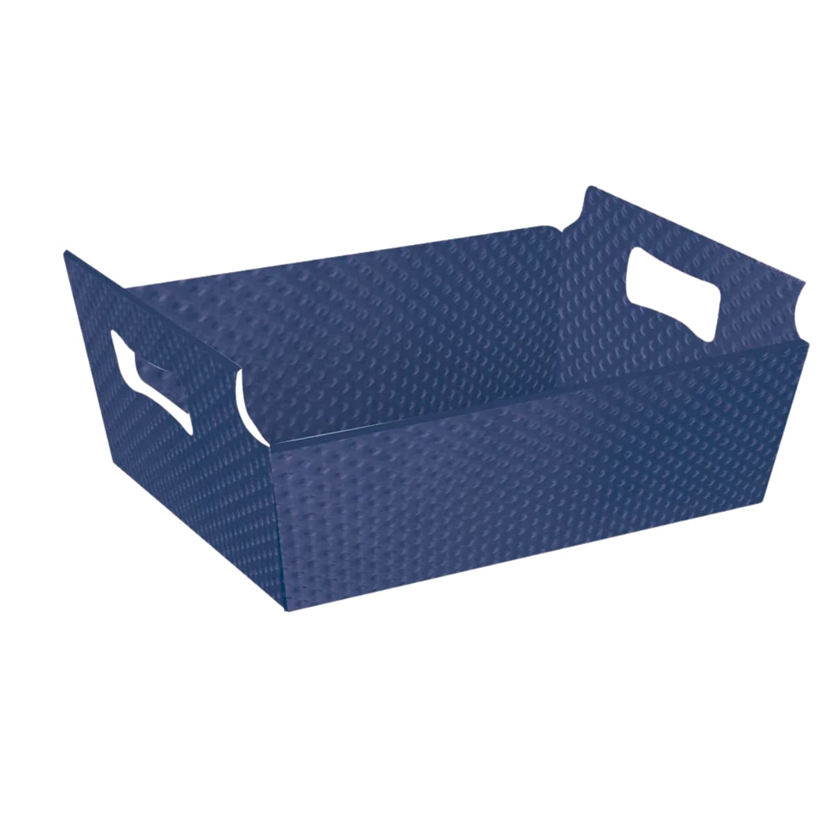 CESTA CARTAO P CRISTAL ALZ MARINHO 18X13