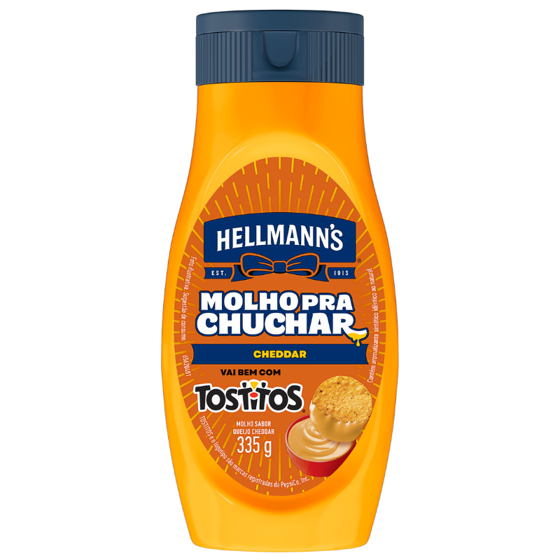 MOLHO HELLMANNS CHUNCHAR CHEDDAR 335G