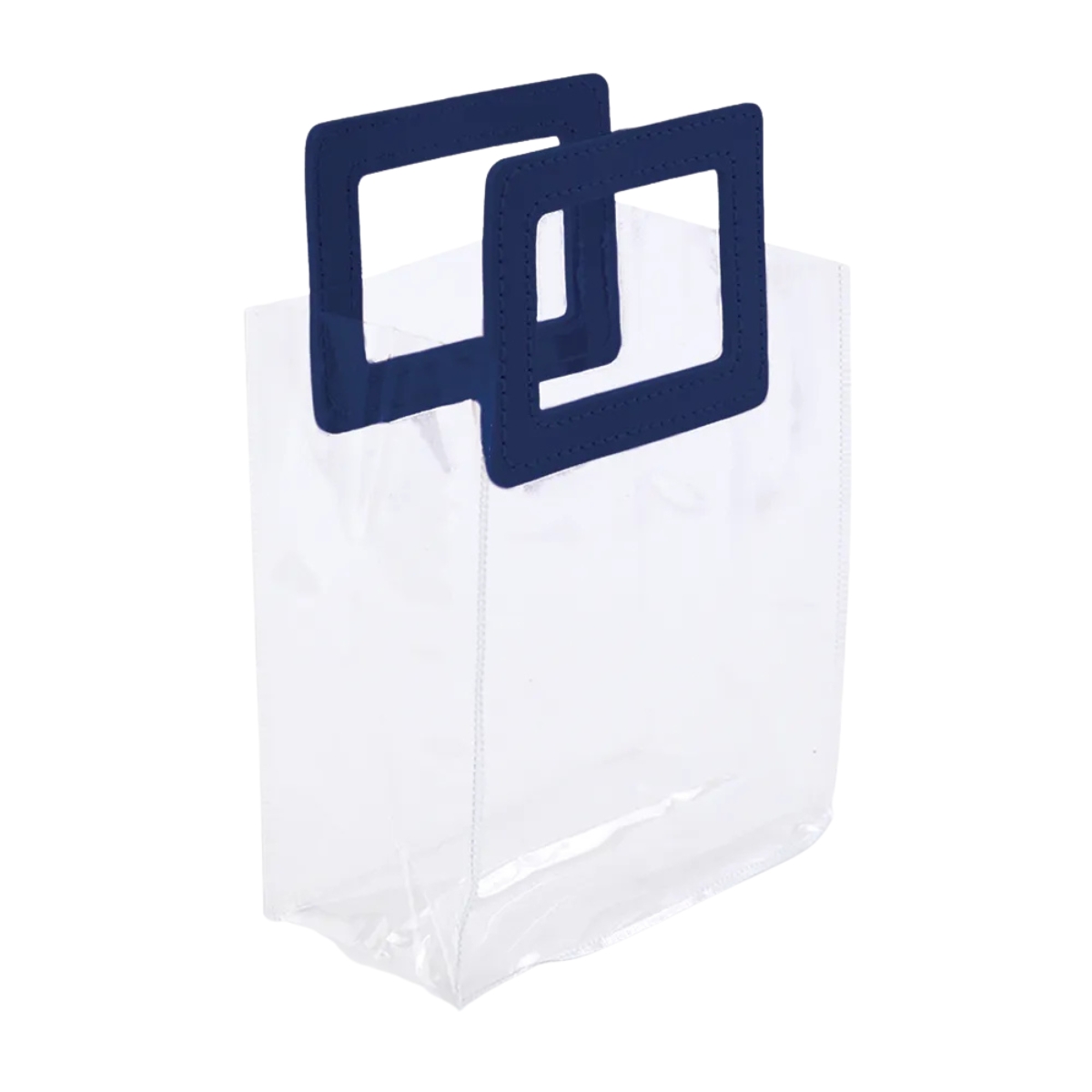SAC PVC ALCA RET TRANSP AZUL ESCURO 16,4X14,2X7,3