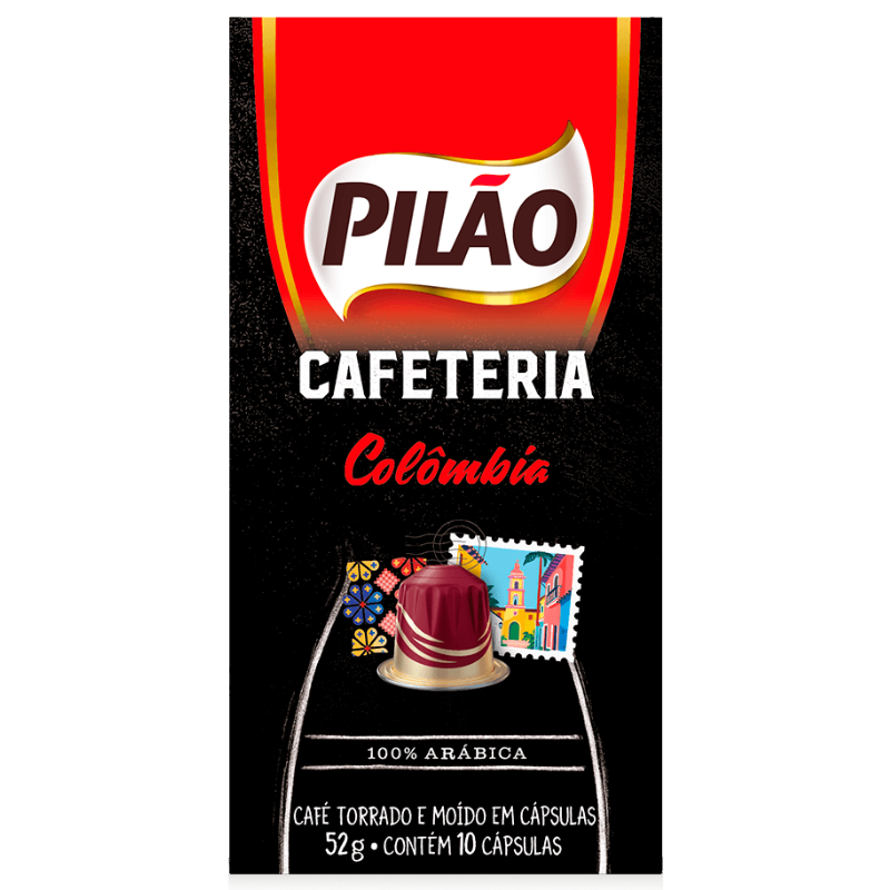 Capsula Café Pilão Orig Colômbia