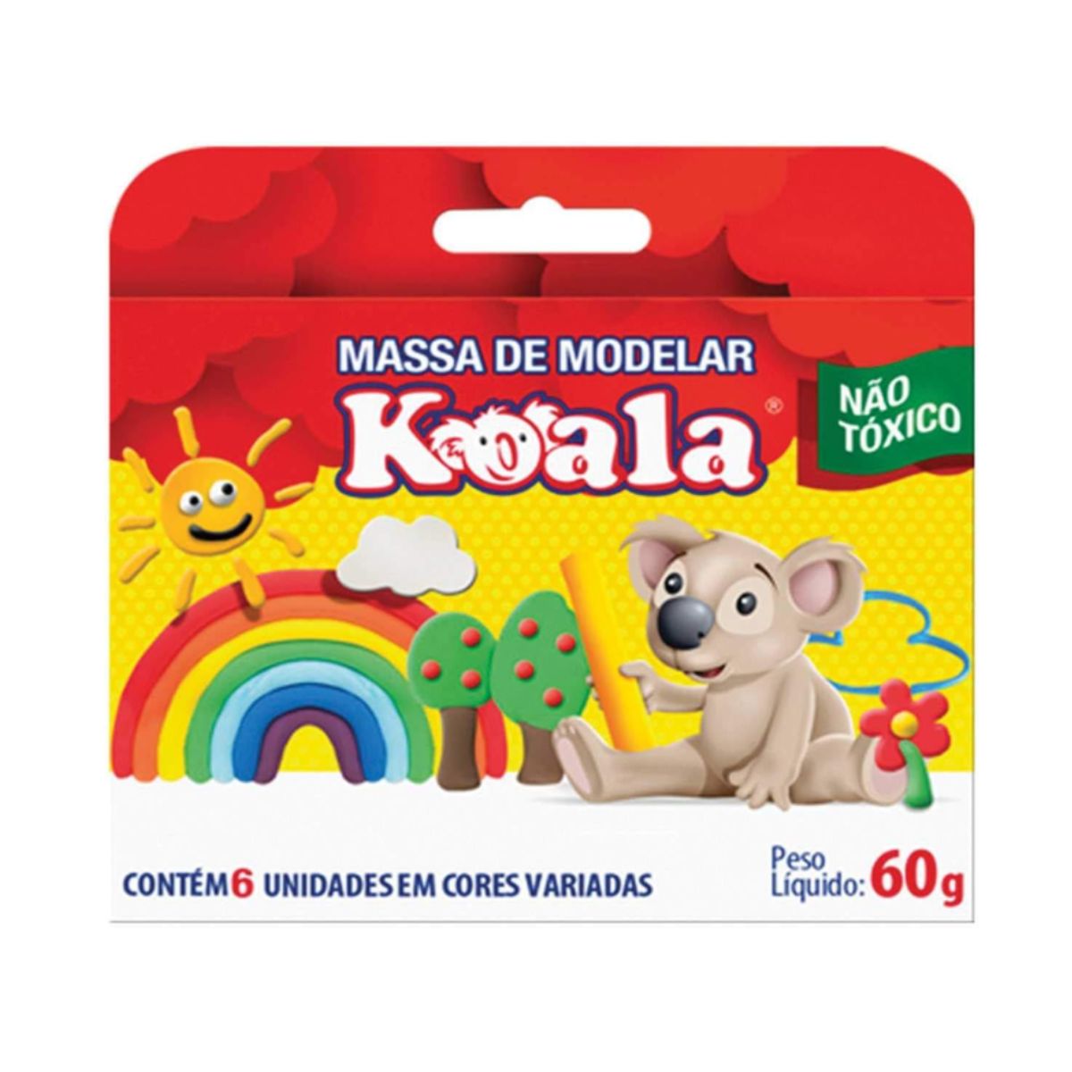 Massa De Modelar 60g Koala Delta