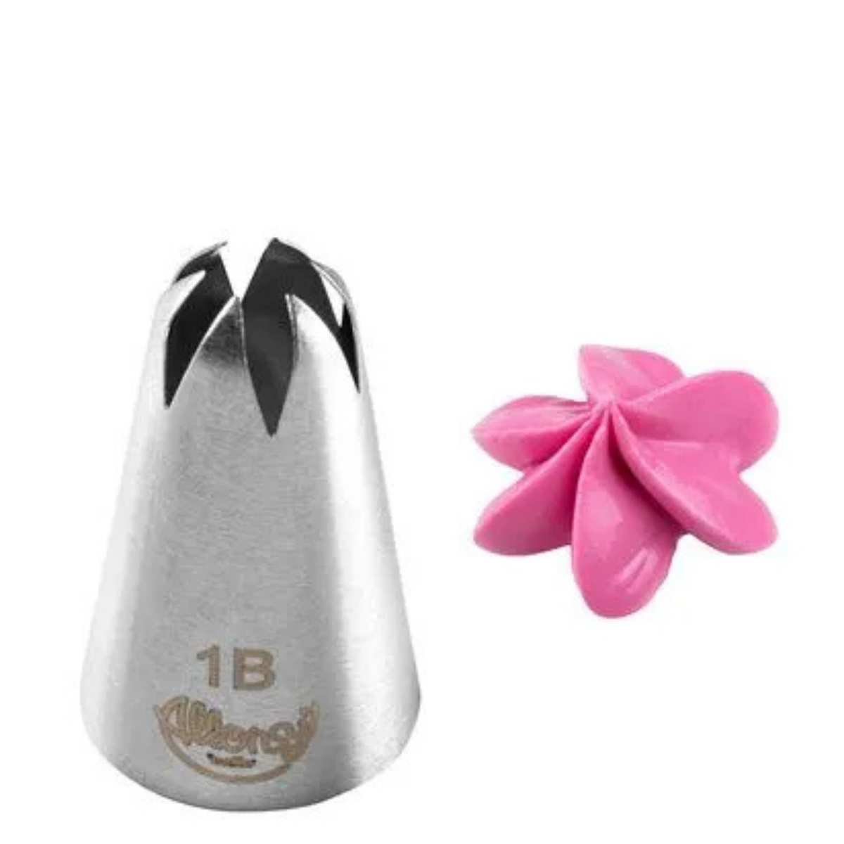BICO PARA CONFEITAR FLOR DE PIT ACO INOX NO1B
