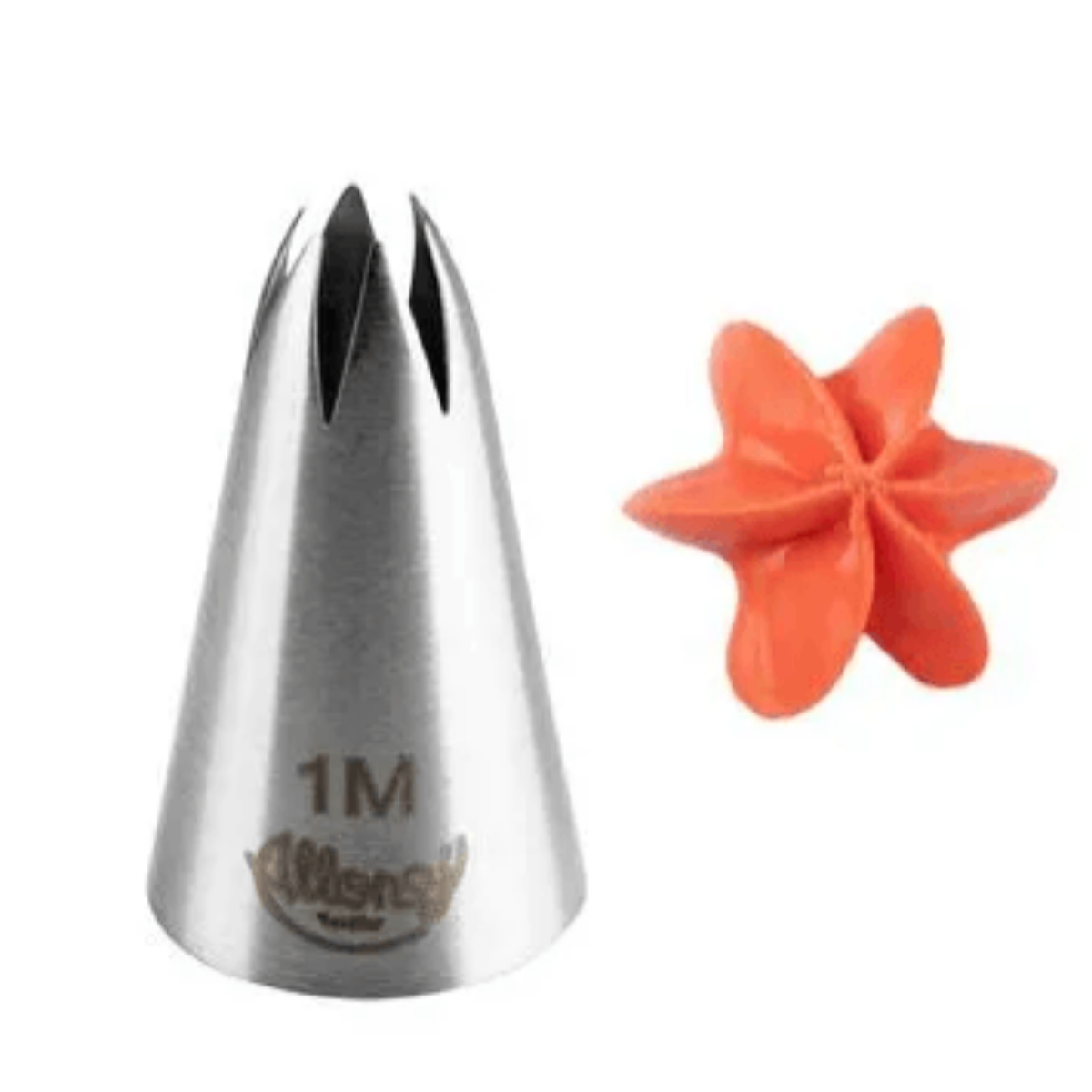 BICO PARA CONFEITAR PIT ABERTA ACO INOX NO1M