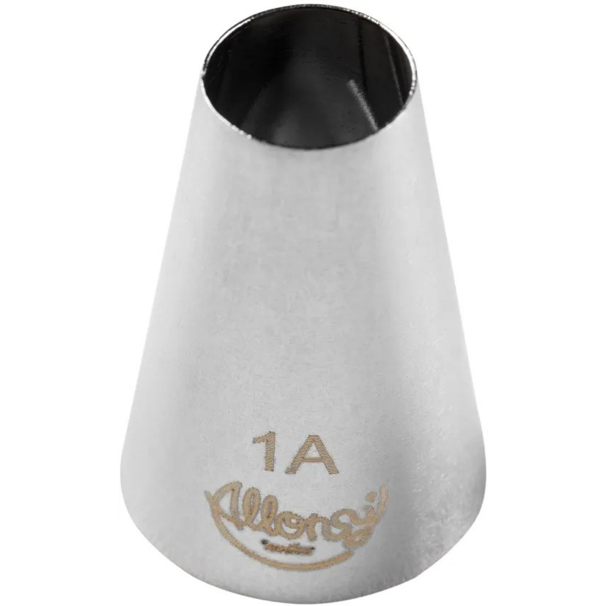 Bico Para Confeitar Perle Aço Inox Prata N°1A