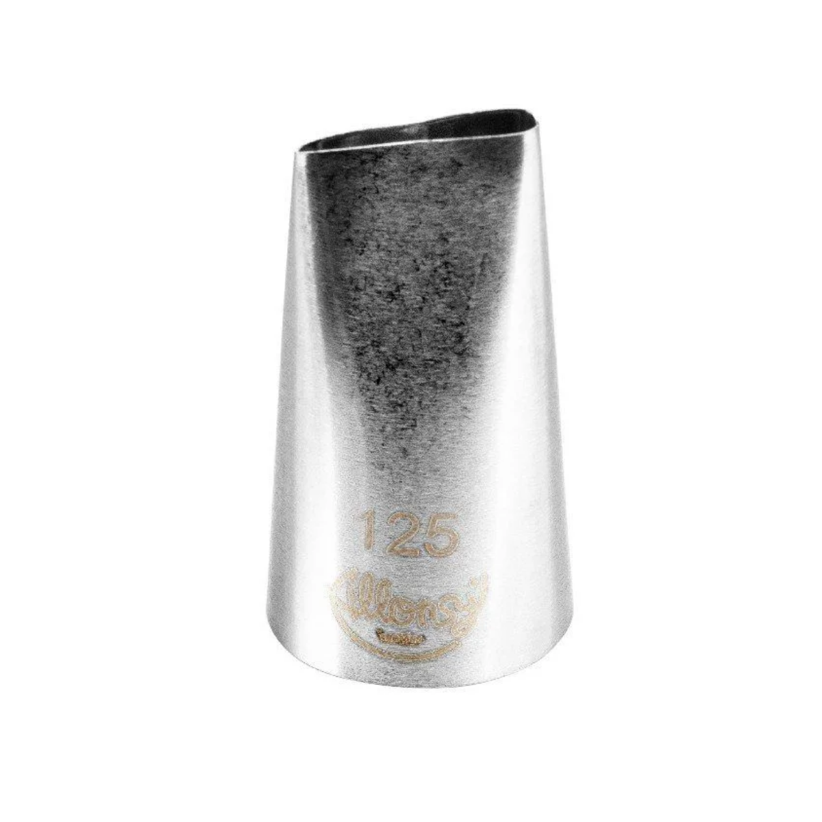 Bico Para Confeitar Petala Aço Inox Prata N°125