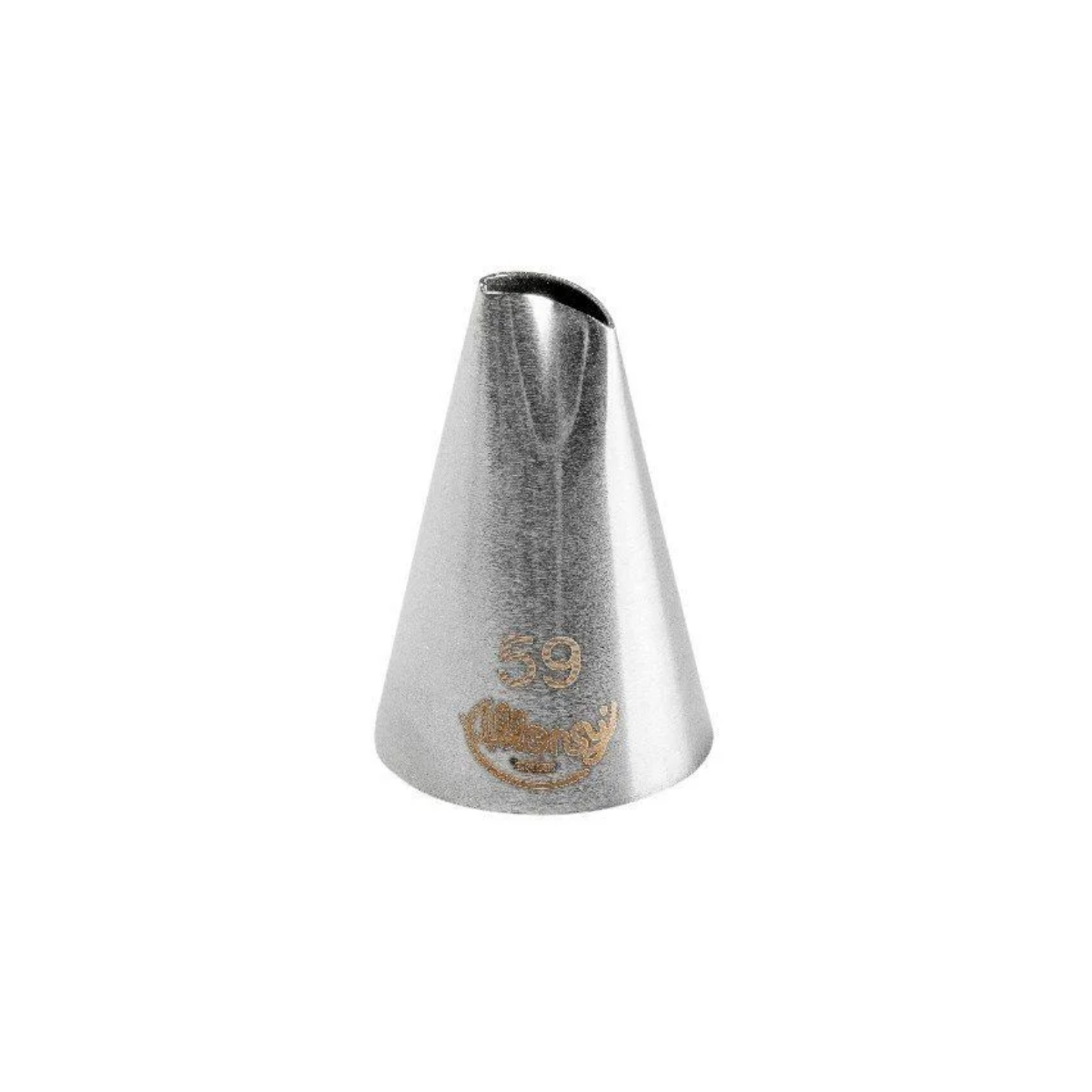 Bico Para Confeitar Petala Aço Inox Prata N°59