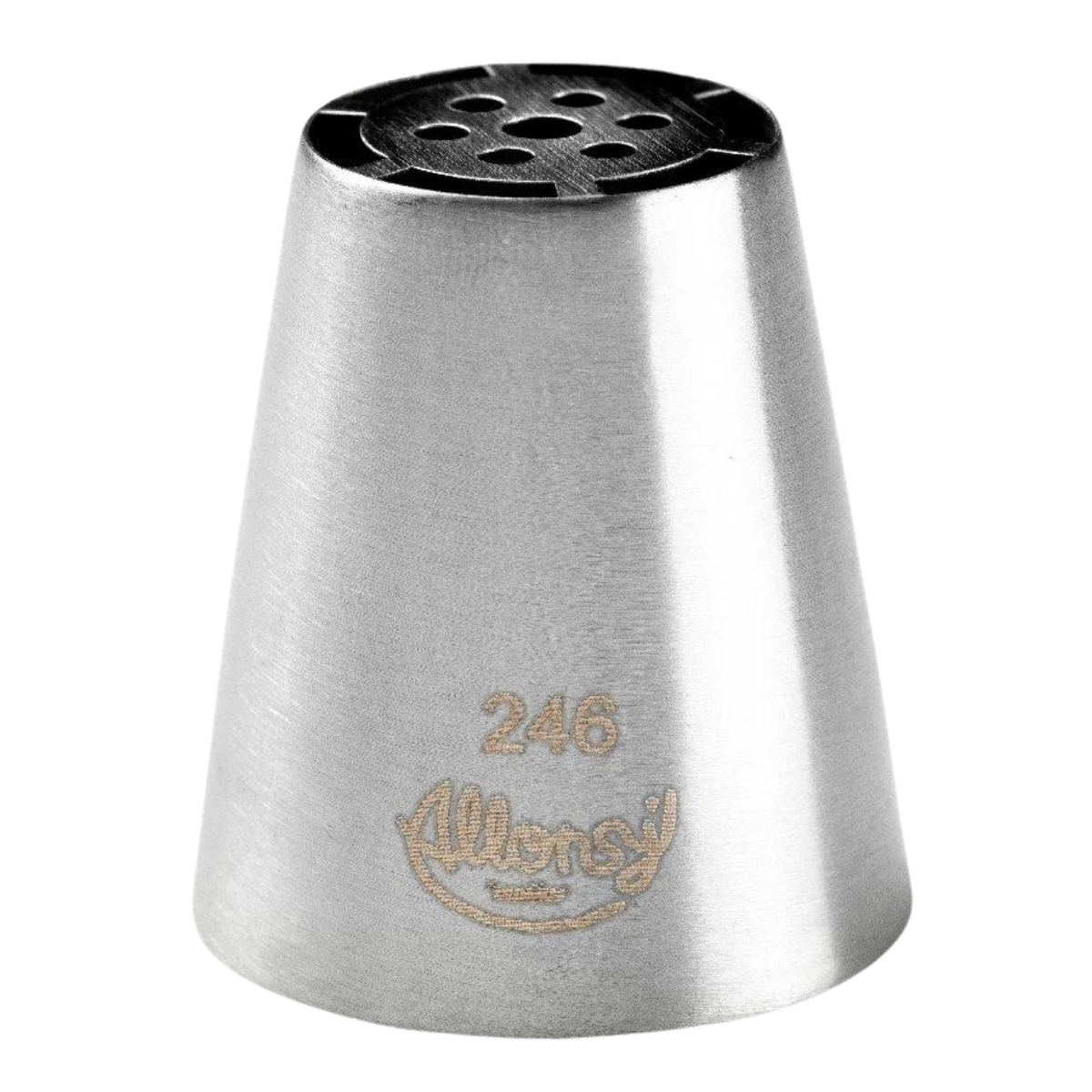 Bico Para Confeitar Russo Flor Aço Inox Prata N°246