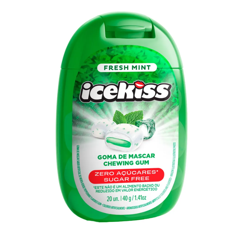 GOMA MASC ICEKISS FRESH MINT DP 40G
