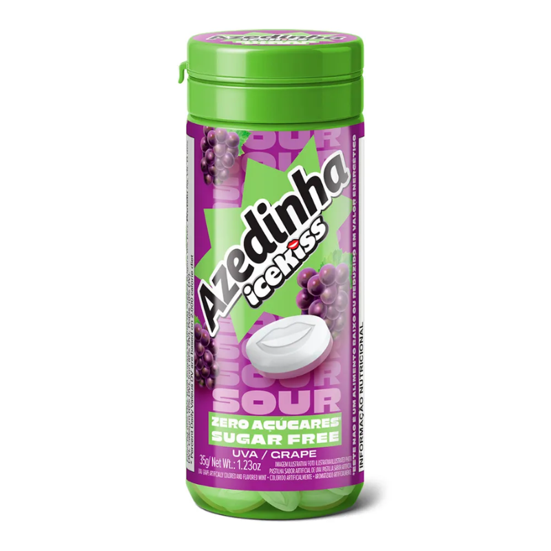 PASTILHA AZEDINHA UVA ZERO DP 35G