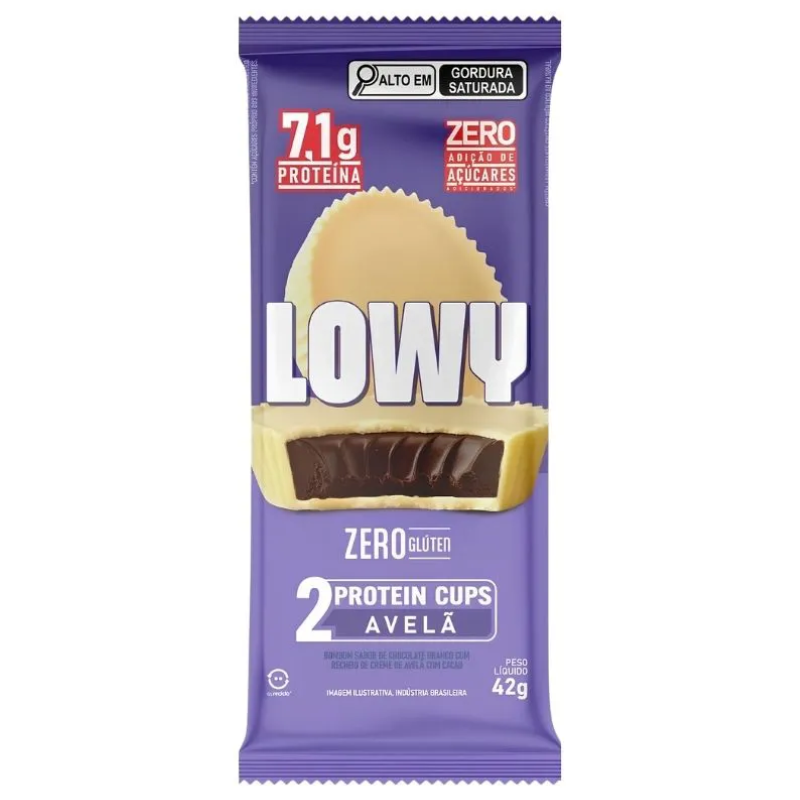 Bombom Cups Lowy Avelã 42g