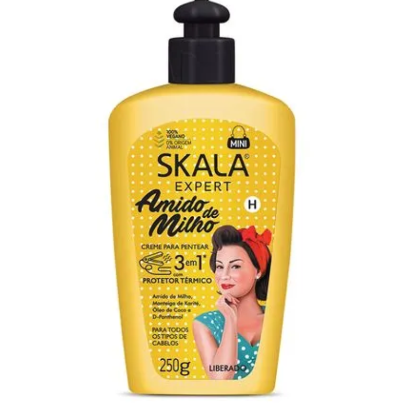 Creme para Pentear Skala Amido de Milho 250 g