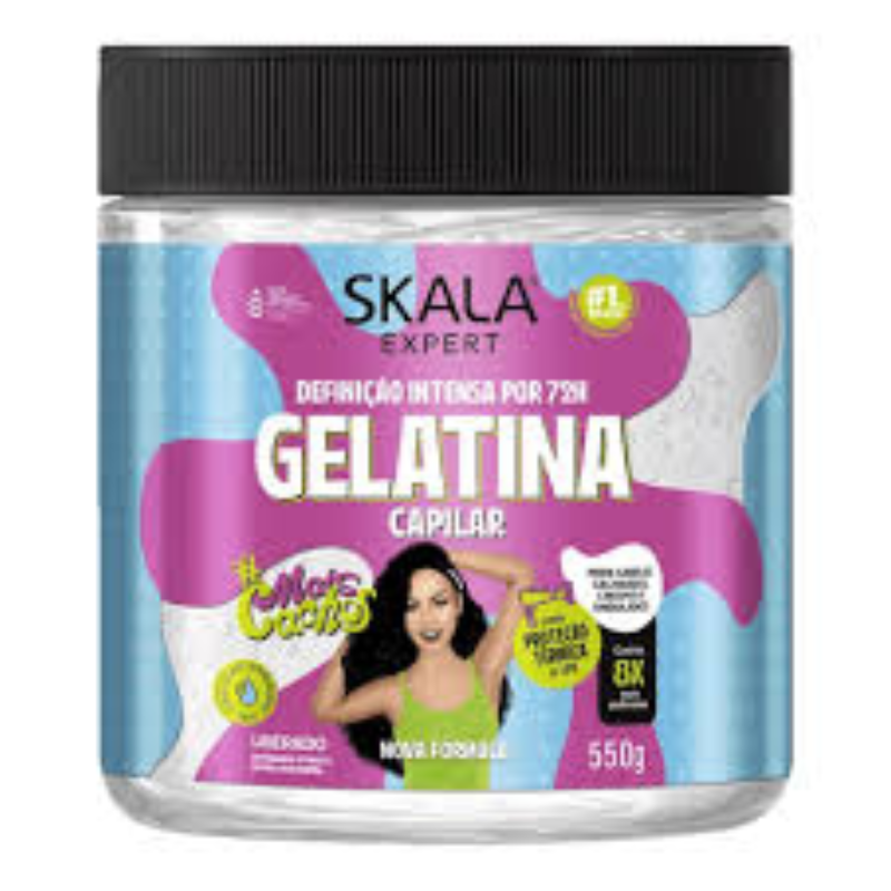 Gelatina capilar mais cachos Skala 550G