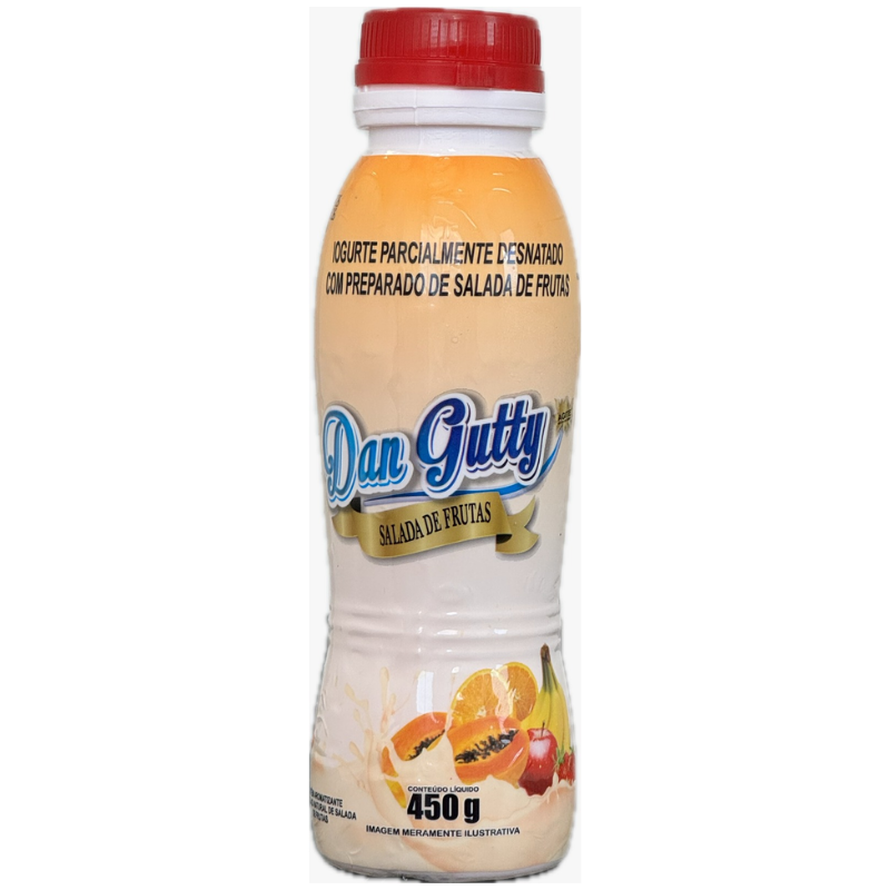Iogurte Dan Gutty 450g salada de frutas