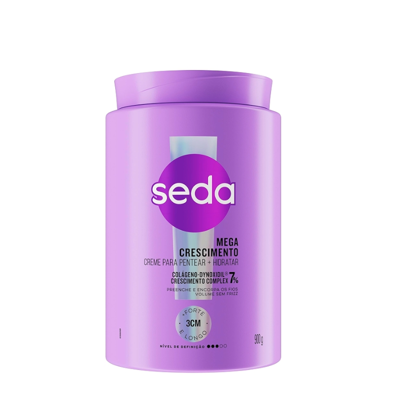 Creme para Pentear Seda Mega Crescimento 900 g