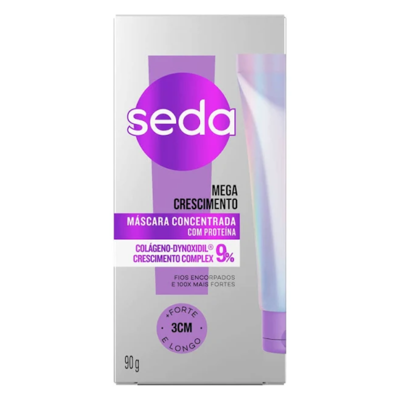 Máscara de Tratamento Concentrada Seda Mega Crescimento 90 g