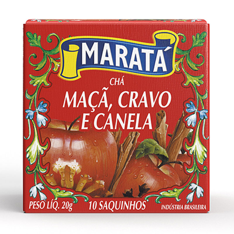 Chá Maratá Maçã/Cravo/Canela 10un 20g