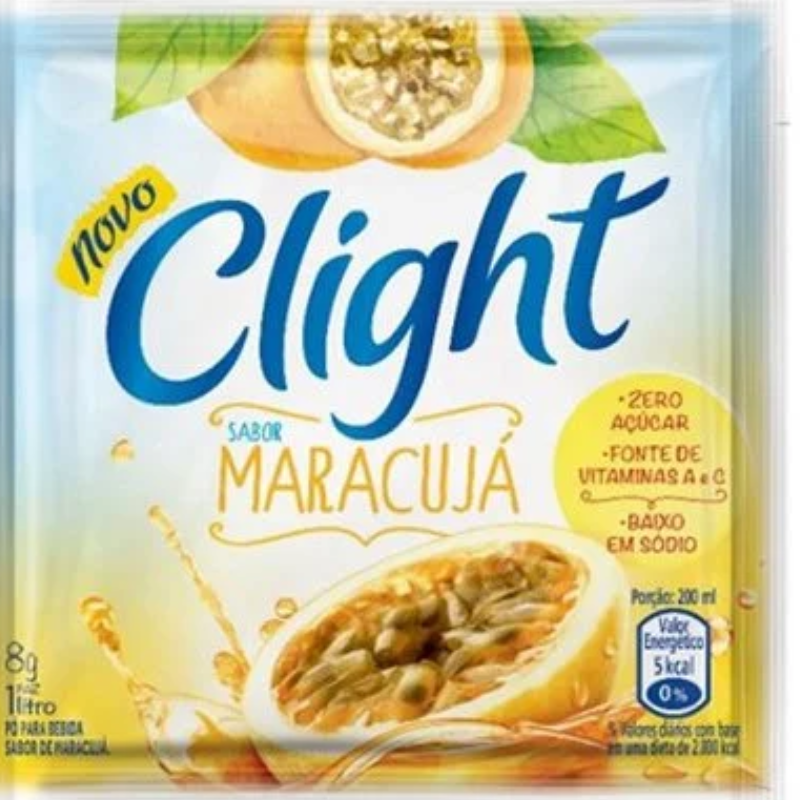 REFRESCO CLIGHT MARACUJA 8G