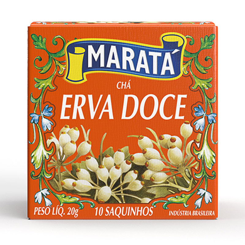 Chá Maratá Erva Doce 10un 20g