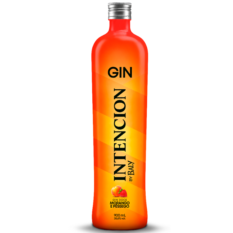 Gin Intencion Morango e Pêssego 900ml