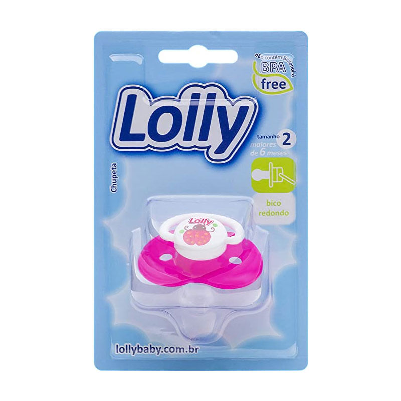 Chupeta De Silicone Bona Lolly T2 Zoo Rosa