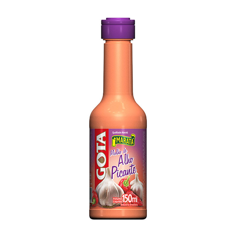 Molho Gota 150ml de Alho Picante