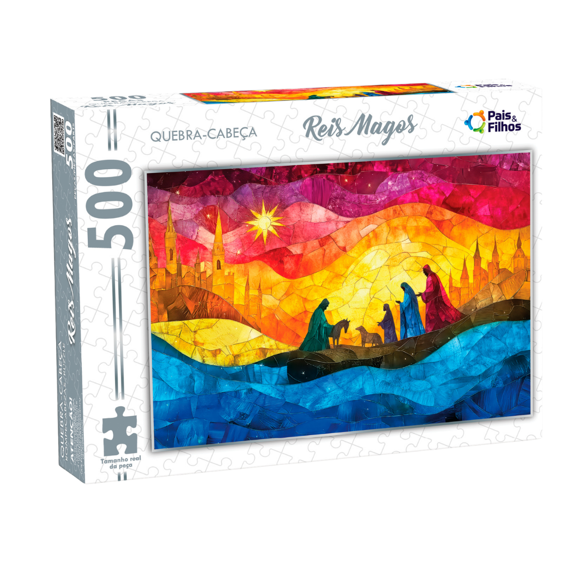 Quebra-Cabeça Reis Magos - 500 Peças