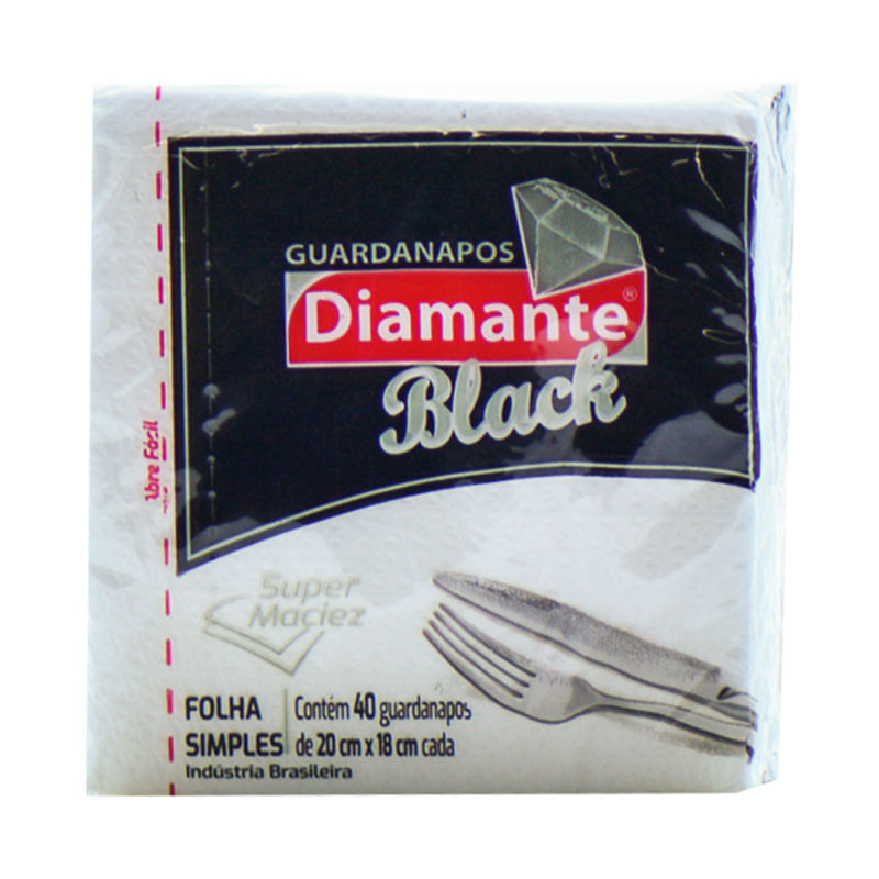Guardanapo Diamante 20cmX18cm 40 Folhas