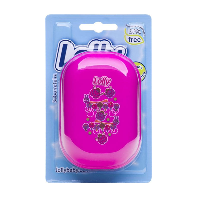 Saboneteira Lolly Zoo Rosa
