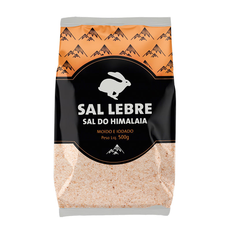 Sal do Himalaia Rosa Lebre Gourmet 500g 