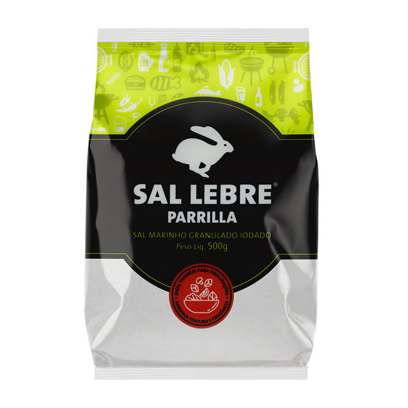 Sal Lebre Granulado Parrilla Gourmet 500g