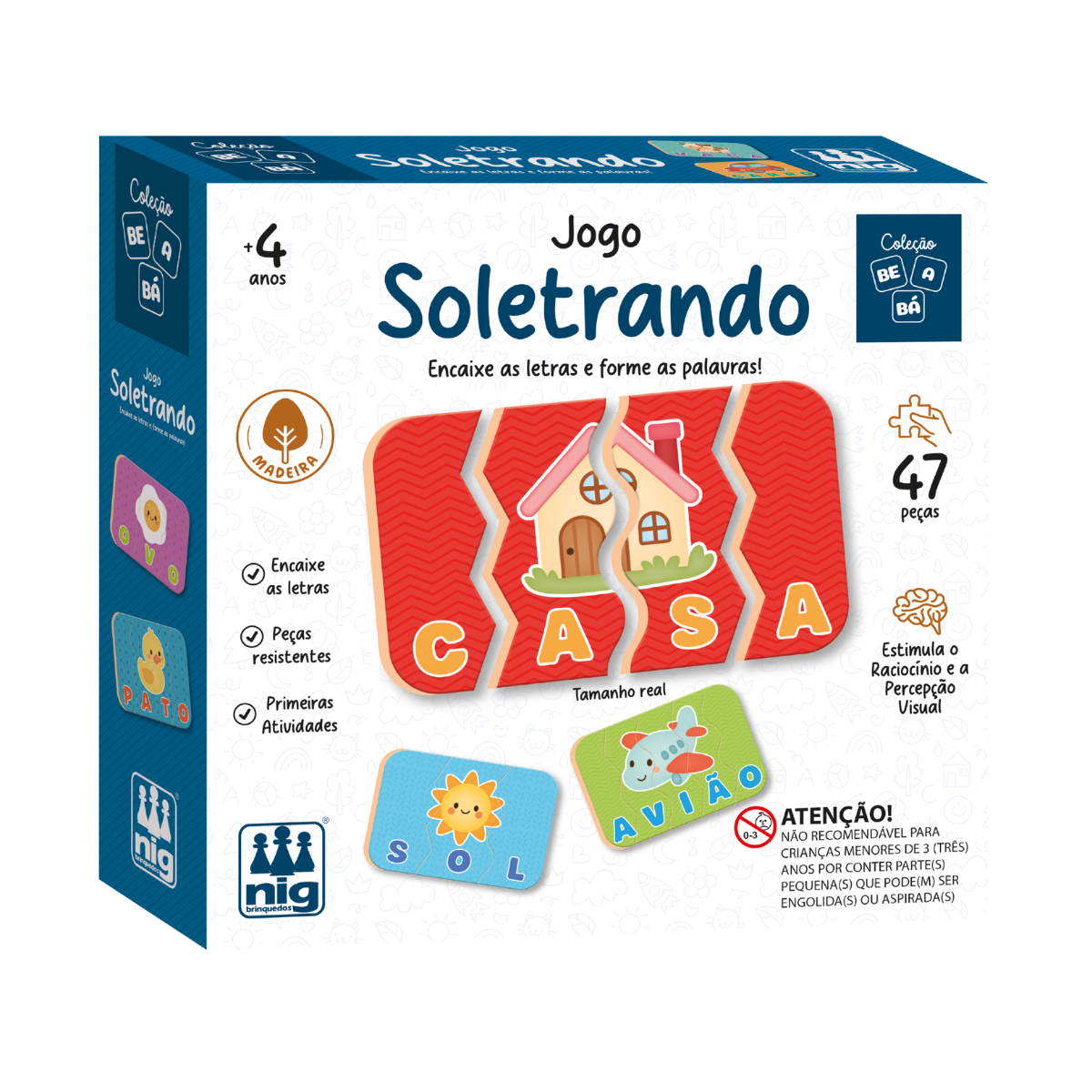 Jogo Soletrando - Nig Brinquedos 