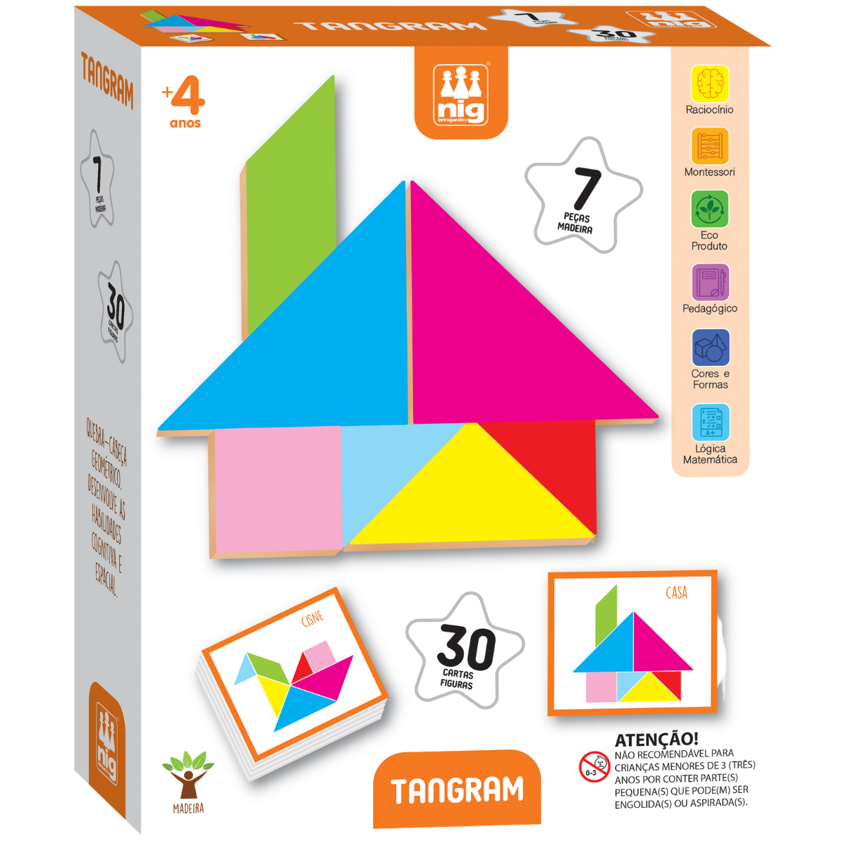 Tangram - Nig Brinquedos 