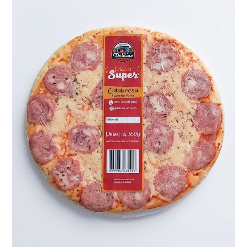 Super Pizza Delícia 350g Calabresa