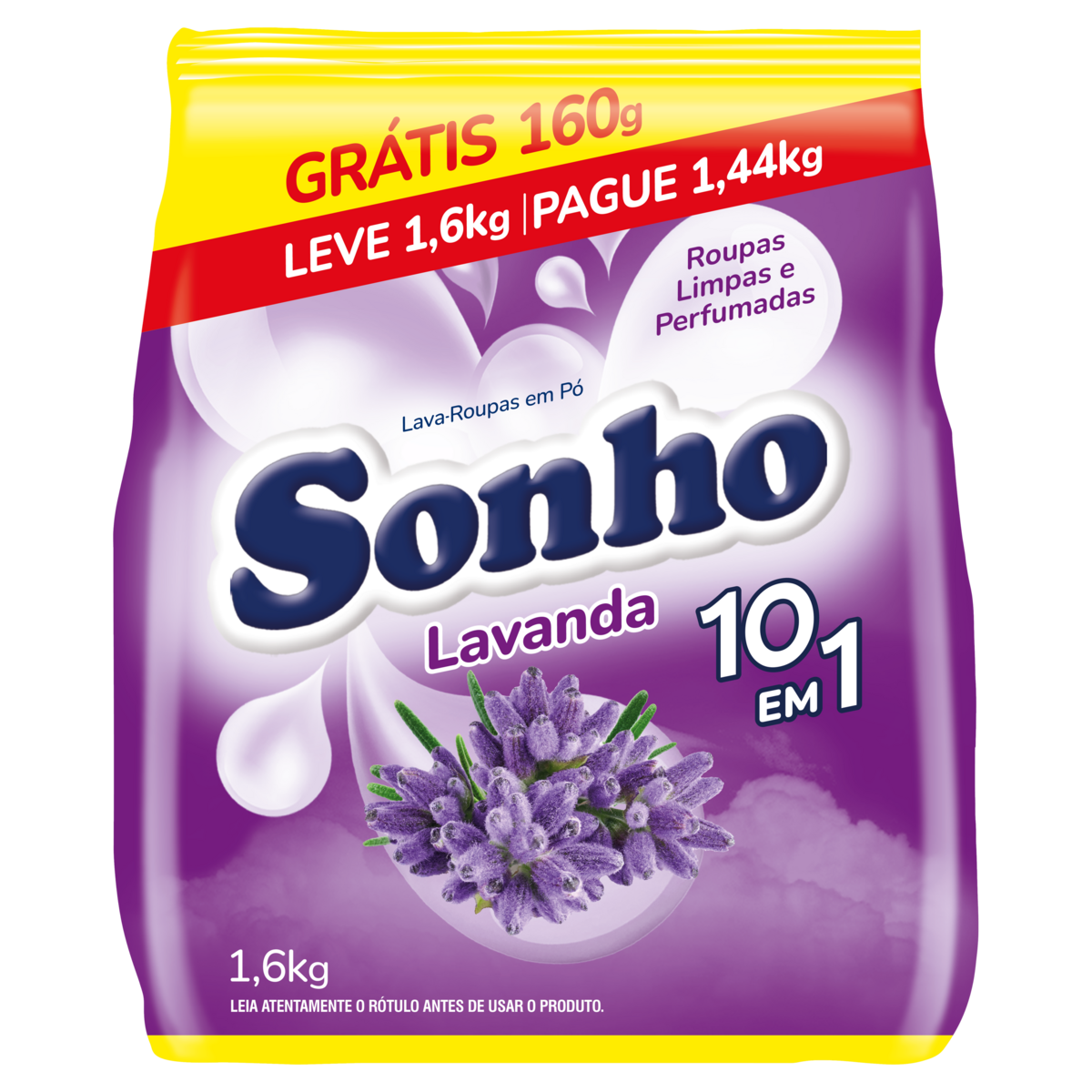 Sabao Em Po Sonho Lavanda 1,6kg L+P-