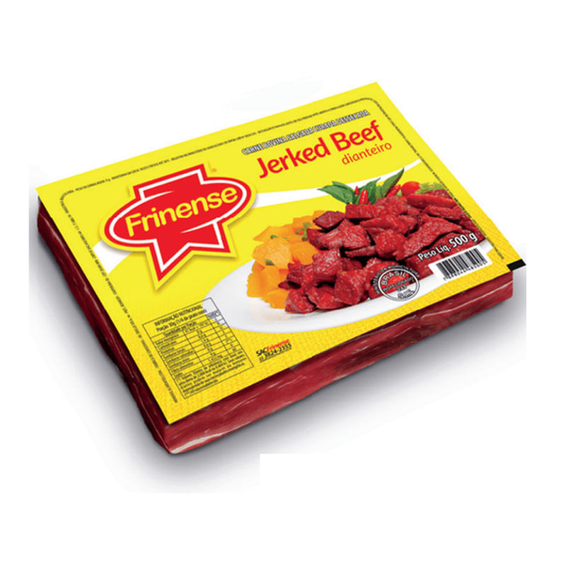 Charque Jerked Beef Firense Dianteiro 500g