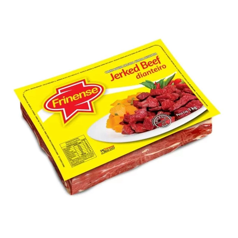 Charque Jerked Beef Firense  Dianteiro 1kg