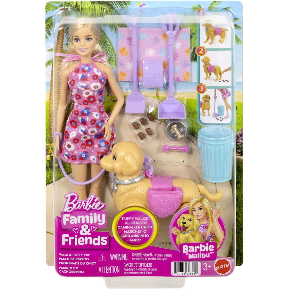 Barbie Family Malibu Passeio Cachorrinha
 - Mattel