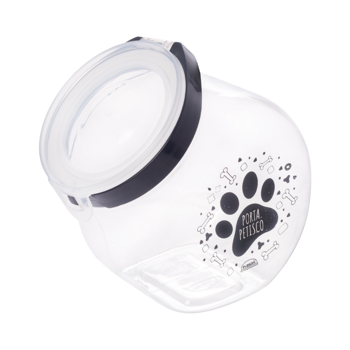 Porta Petisco Pets 1,5L - Plasútil