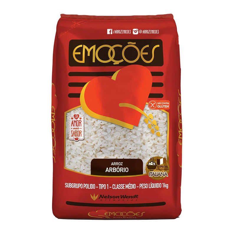 Arroz Emoções Arbório 1kg