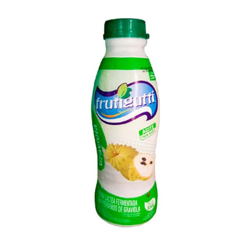 Bebiba Láctea Fermentada Frutigutti Garrafa Graviola 850g