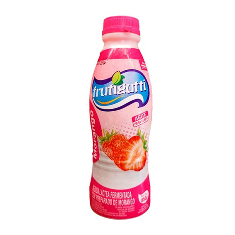 Bebiba Láctea Fermentada Frutigutti Morango 850g