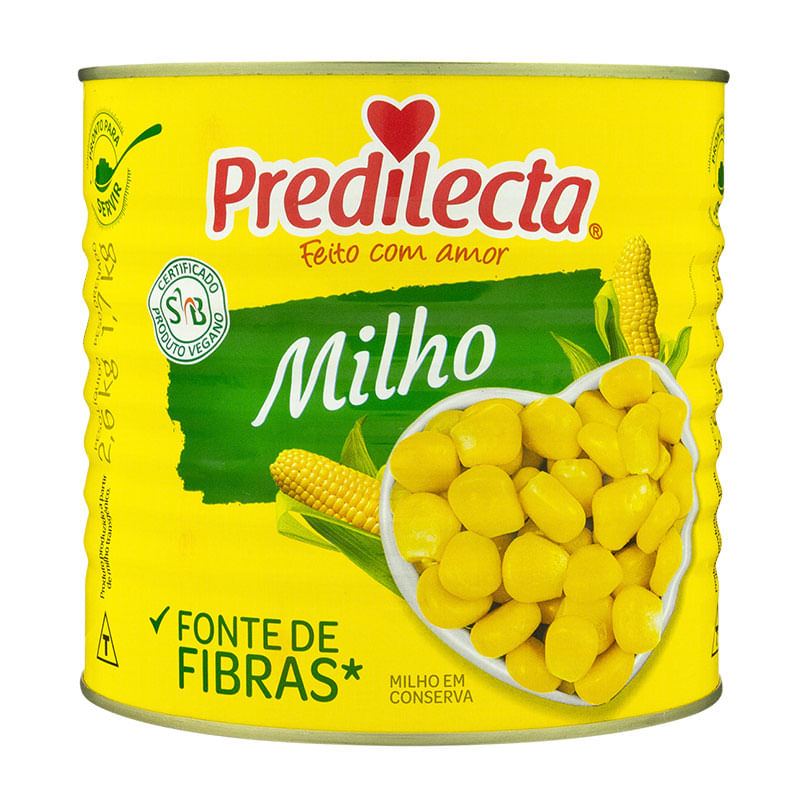 Milho em Conserva Predilecta em Lata 1,7kg