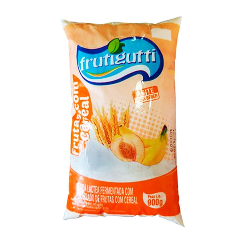 Bebiba Láctea Fermentada Frutigutti Sachê Frutas e Cereais 900g