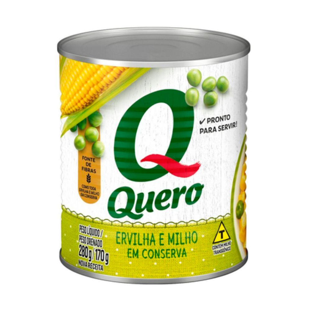 Ervilha e Cenoura Quero Lata 170g