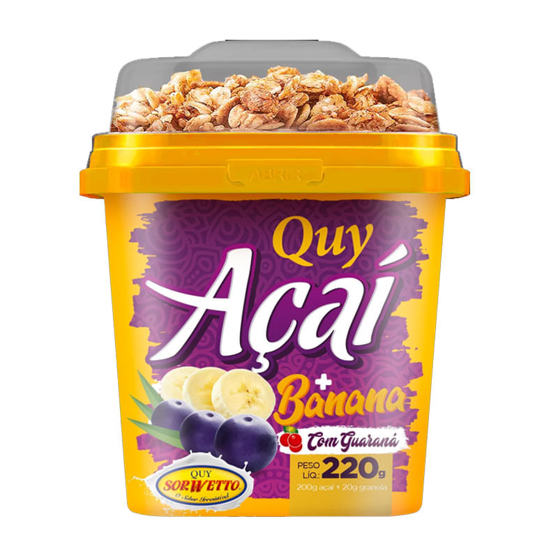 Quy Açaí com Banana Granola 220g