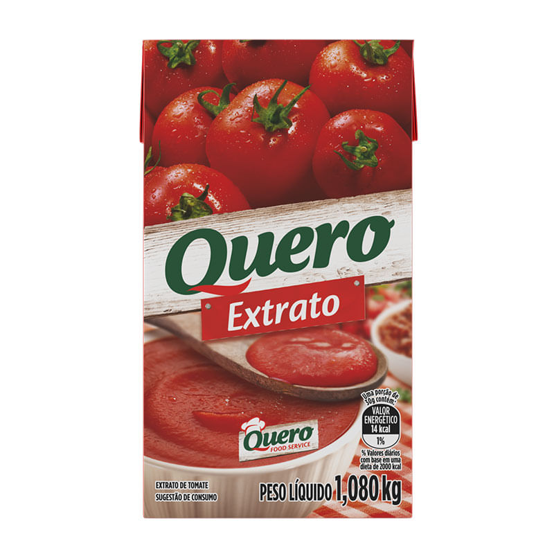 Extrato de Tomate Quero 1,080kg
