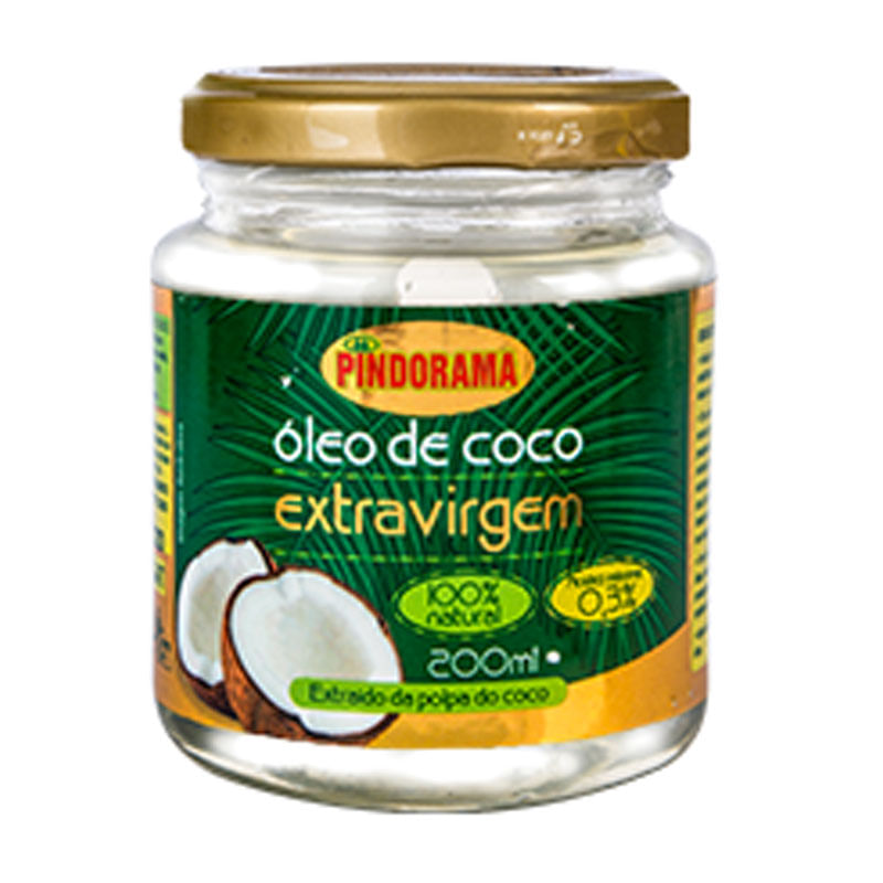 Óleo de Coco Extra Virgem Pindorama 200ml