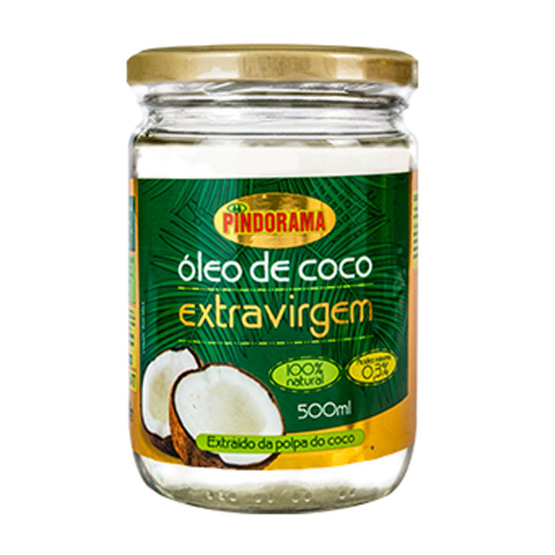 Óleo de Coco Extra Virgem Pindorama 500ml