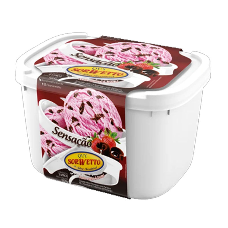 Sorvete Sorwetto Pote Sensação 2l